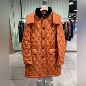 Price firm! Last one! Authentic burberry women coat rust color size M $970+ tax